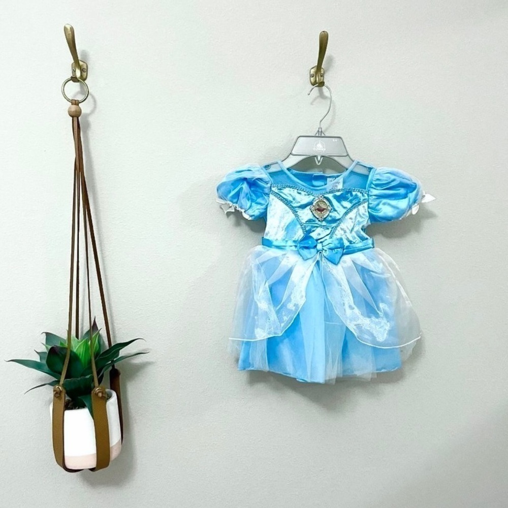 NWT Disney Cinderella Blue Gown Costume Size 12-18 M